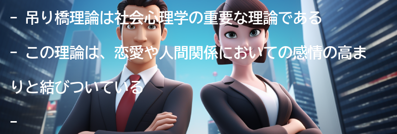 吊り橋理論の重要性と今後の展望の要点まとめ